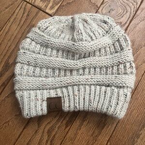 CC Cream Knit Beanie